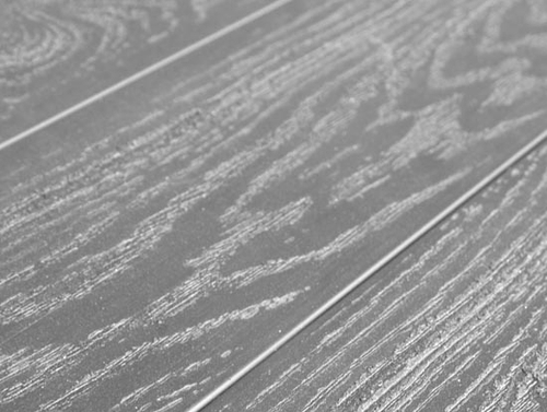 Террасная доска ДПК Padus (T) - тангенциальный распил пепельный.