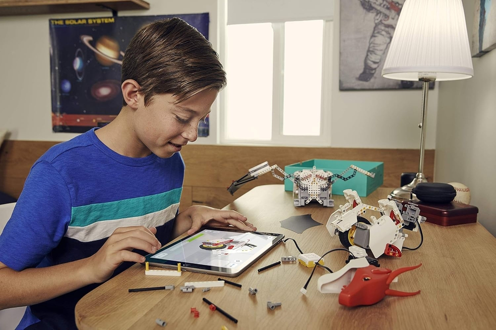Программируемый робот-конструктор JIMU Mythical Series: FireBot Kit, деталей (632 шт.)