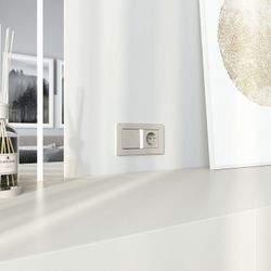 Розетка с заземлением и со шторкой, без рамки Werkel дымчатый W1271104