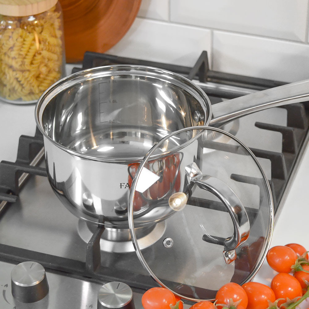 Ковш 1,9л нерж FANHOFF "Agata" (00112980)