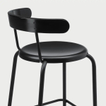 Барный стул - YNGVAR IKEA/ ИНГВАР ИКЕА, 99х53х51 см, черный