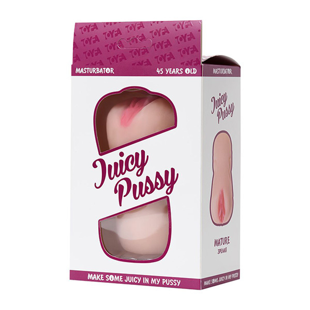 Телесный мастурбатор-вагина 14,5см ToyFa Juicy Pussy Mature 45 Years Old 893033