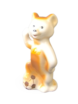 Статуэтка "Олимпийский медведь - футболист" (Полонский ЗХК)