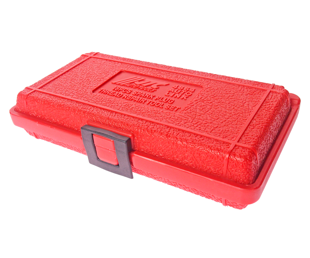 Набор инструментов для восстановления резьбы свечей зажигания (втулки М14х1.25 L=11.2мм,17.5мм) JTC