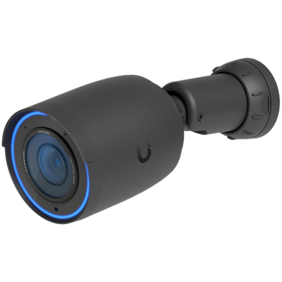 UBIQUITI UVC-G6-Pro-Bullet-B All-weather 4K PoE+ camera with a Multi-TOPS AI engine, 2.36x optical zoom, and a large 1/1.2" CMOS sensor for exceptional low-light clarity and long-range IR night vision