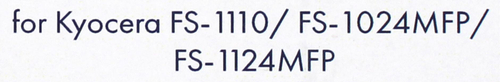 Картридж NV-Print TK-1100 для Kyocera FS-1024 / 1124MFP / FS1110
