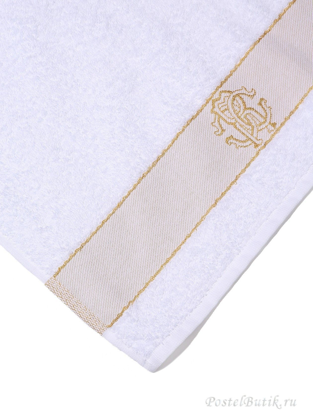 Набор полотенец 2 шт Roberto Cavalli Araldico белый