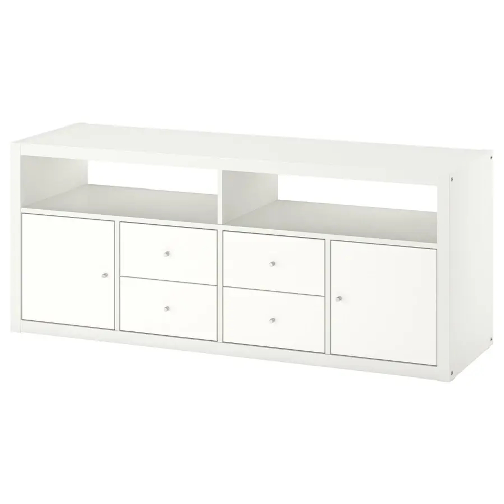 Тумба под телевизор - IKEA KALLAX, 147х39х60 см, белый, КАЛЛАКС ИКЕА