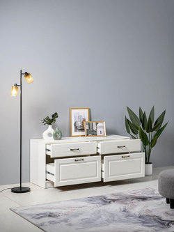 Ливерпуль Тумба Белый/Ясень ваниль