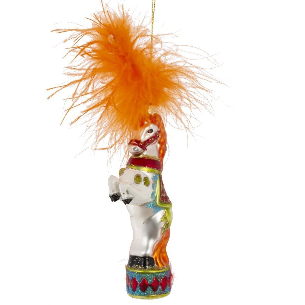 GAEM Украшение новогоднее "Лошадка", L5 W3 H15 см, 3в.