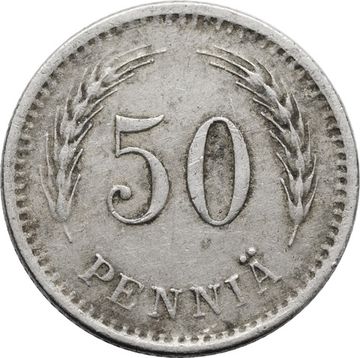50 пенни 1921-1940 Финляндия