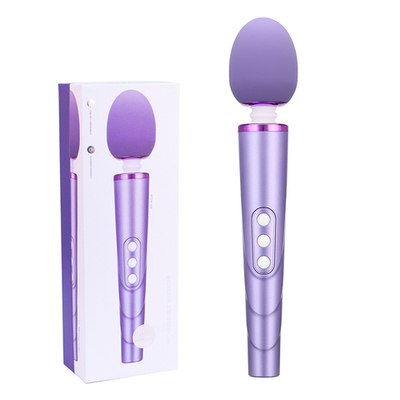 Вибромассажёр Rechargeable Ribbed Wand , Сиреневый