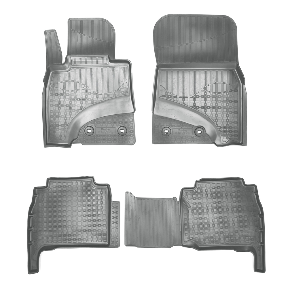 Ковры в салон Norplast/Unidec для Toyota LC 200 в кузове J20A (2012-)Полиуретан,5\7 мест арт.NPA11-C88-500-G
