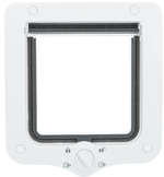 Дверца в дверь Trixie Flap Door Door, для домашних животных, пластик, белая, 20x22 см