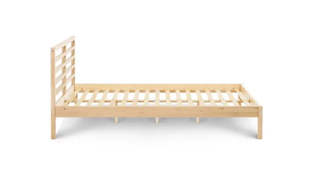 Кровать - аналог IKEA IDANAS/IDANÄS/ТИРАНА/ИКЕА 140х200 см, под беленый дуб