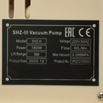 Насос вакуумный SHZ-III, фторопласт