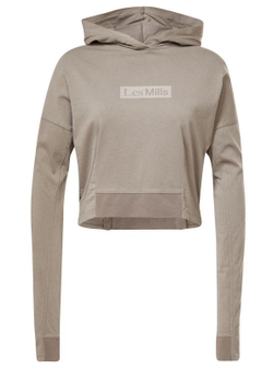 Женская Кофта теннисная Reebok Les Mills Natural Dye Lightweight Hoodie W - серый
