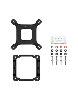 DEEPCOOL AG400 DIGITAL BK ARGB LGA1700/1200/115X/AM5/AM4 (9шт/кор, TDP 220W, PWM, ARGB Fan 120mm, 4 тепл. трубки, черный) RET