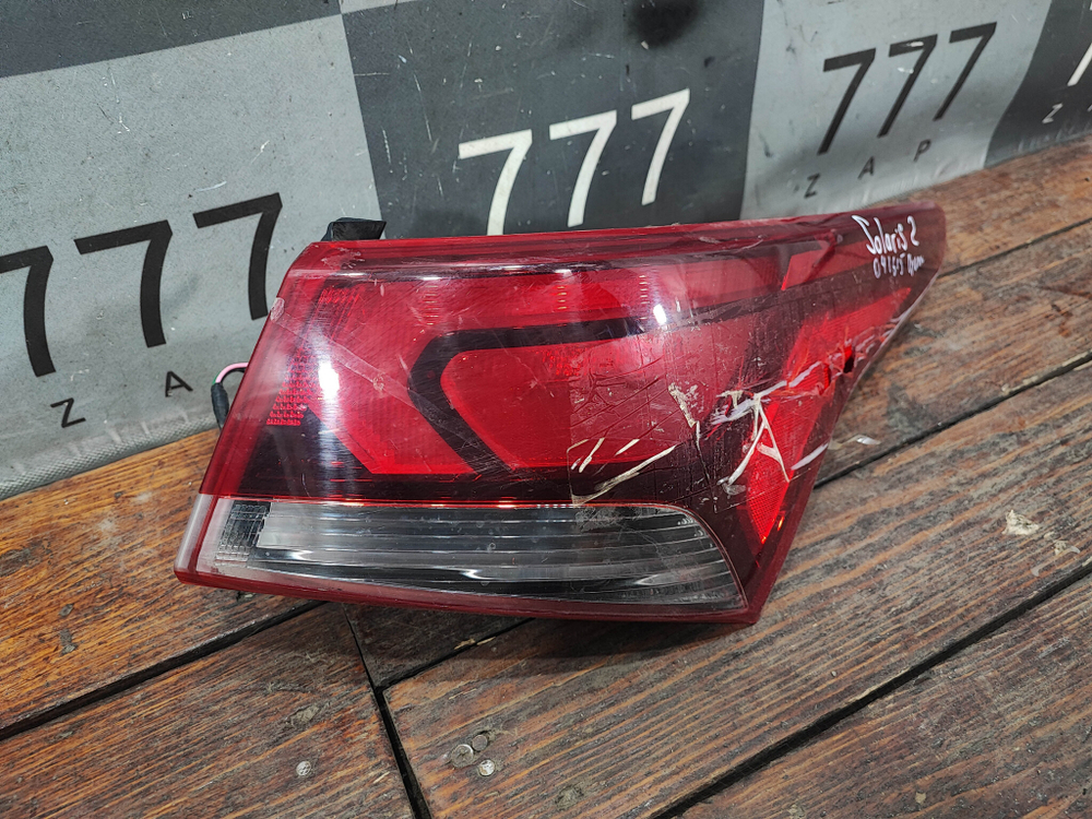 Фонарь задний правый Hyundai Solaris 2 (HCR) 17-нв Б/У Оригинал 92402H5000