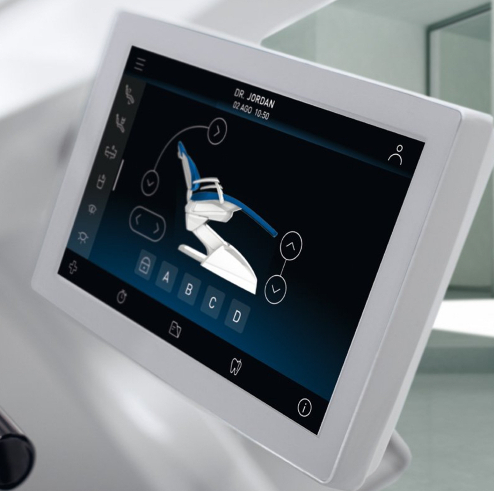 Стоматологическая установка Stern Weber S300 (эл.мотор, турб., свет 50000 Лк)