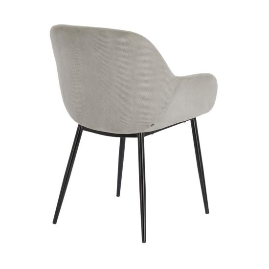 Стул Konna светло-серый вельвет La Forma Испания 