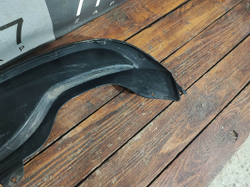 Юбка заднего бампера Skoda Octavia 4 (A8) 19-нв Б/У Оригинал 5ER807521A