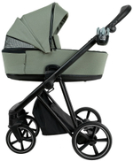 Детская коляска Roan Sol 2.0 2 в 1 SLL/33/T Sage Green/Black/руч.Black