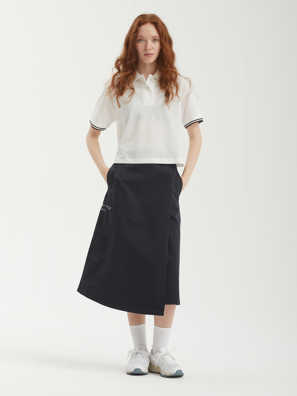 Женская Рубашка Sheer Tipped Polo