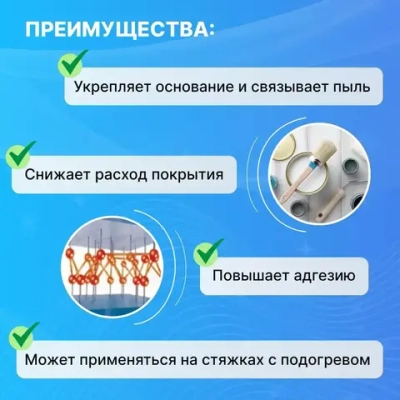 Грунтовка LOMAKOFF LR Стандарт идеально для стен, потолков, под обои, для внутренних и наружных работ, глубокого проникновения, универсальная, укрепляющая, 5л