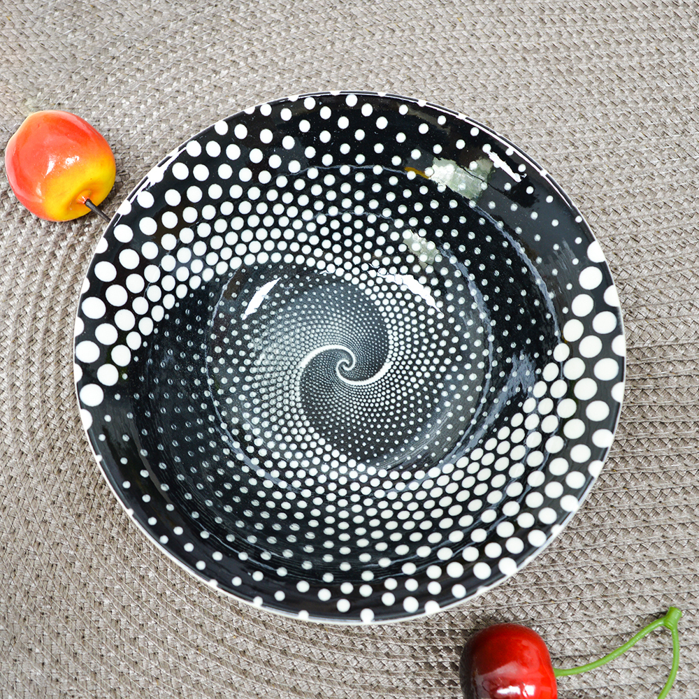 Салатник 320мл 15,5см Инь-Янь гладкий край (00104196)