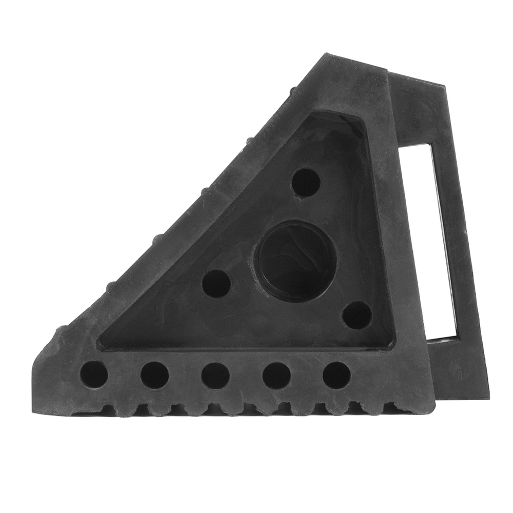 WDK-88002 Противооткатный упор резиновый, для грузовых автомобилей. Размеры 200х150х100 мм.