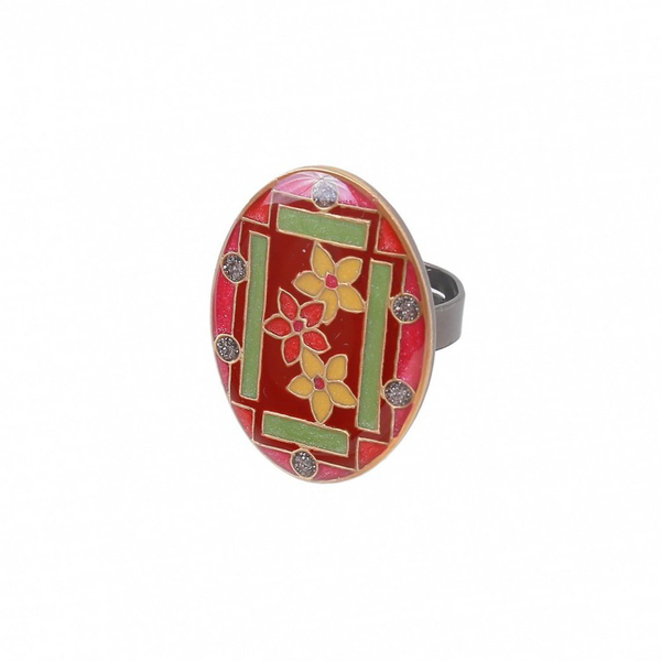 Кольцо Clara Bijoux Незабудки K75807 R