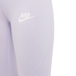 Штаны для девочки теннисные Nike Sportswear Favorites Graphix High-Waist Legging - oxygen purple/white