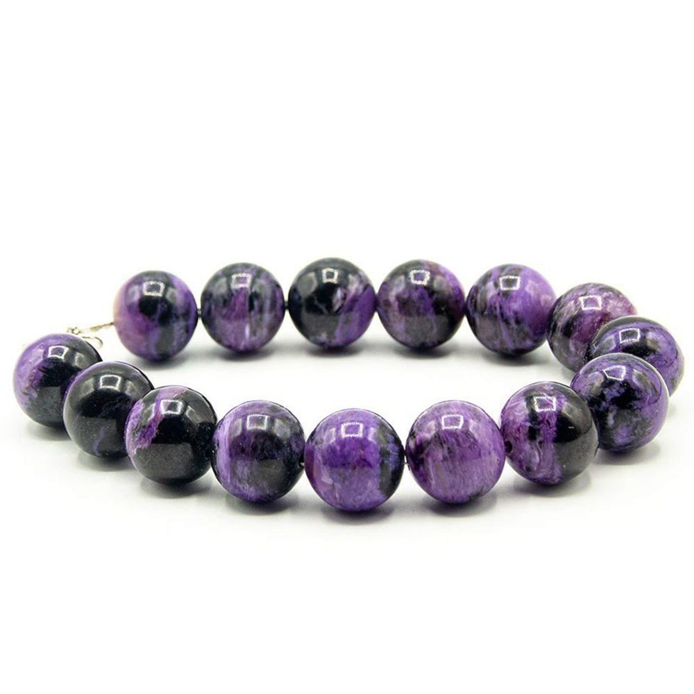 Браслет "Келли 12" чароит с эгирином