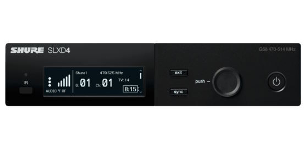 Приемник  Shure SLXD4E=-H56