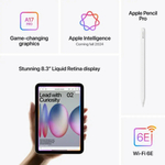 Планшет Apple iPad Mini 7 (2024) 8/128Gb WiFi Space Gray, темно-серый