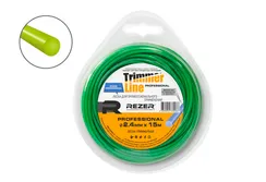 Леска для мотокосы "REZER" Professional (2.4 мм, 15 м, круг)