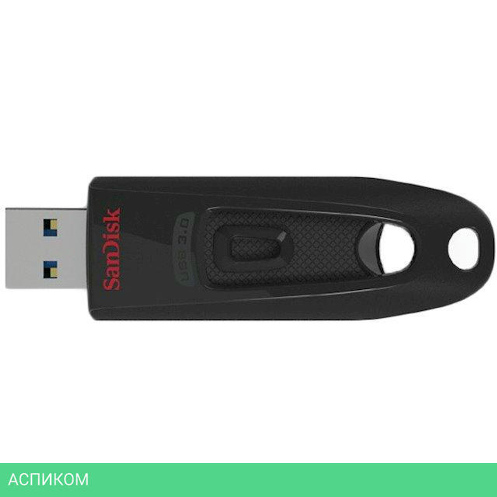USB Flash-накопитель SanDisk Ultra USB 3.0 64GB Black (SDCZ48-064G-U46)