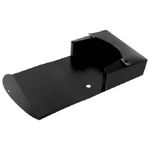 Короб архивный 100мм, пластик, на кнопке, разборный, черный, Brauberg