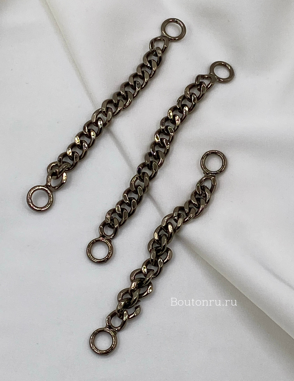 Вешалка петелька цепочка бронзовая