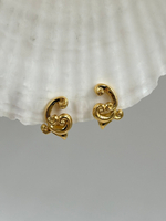 Клипсы Завитки Nina Ricci