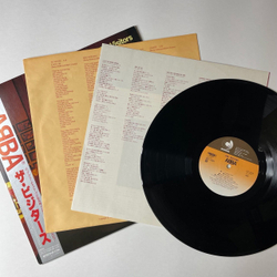 Винтажная виниловая пластинка LP ABBA The Visitors (Japan 1981) (Obi) Two For The Price Of One