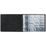 Альбом для монет, 205х150х10 мм, для 72 монет, 6 листов (карманы 44х44 мм), М9-02