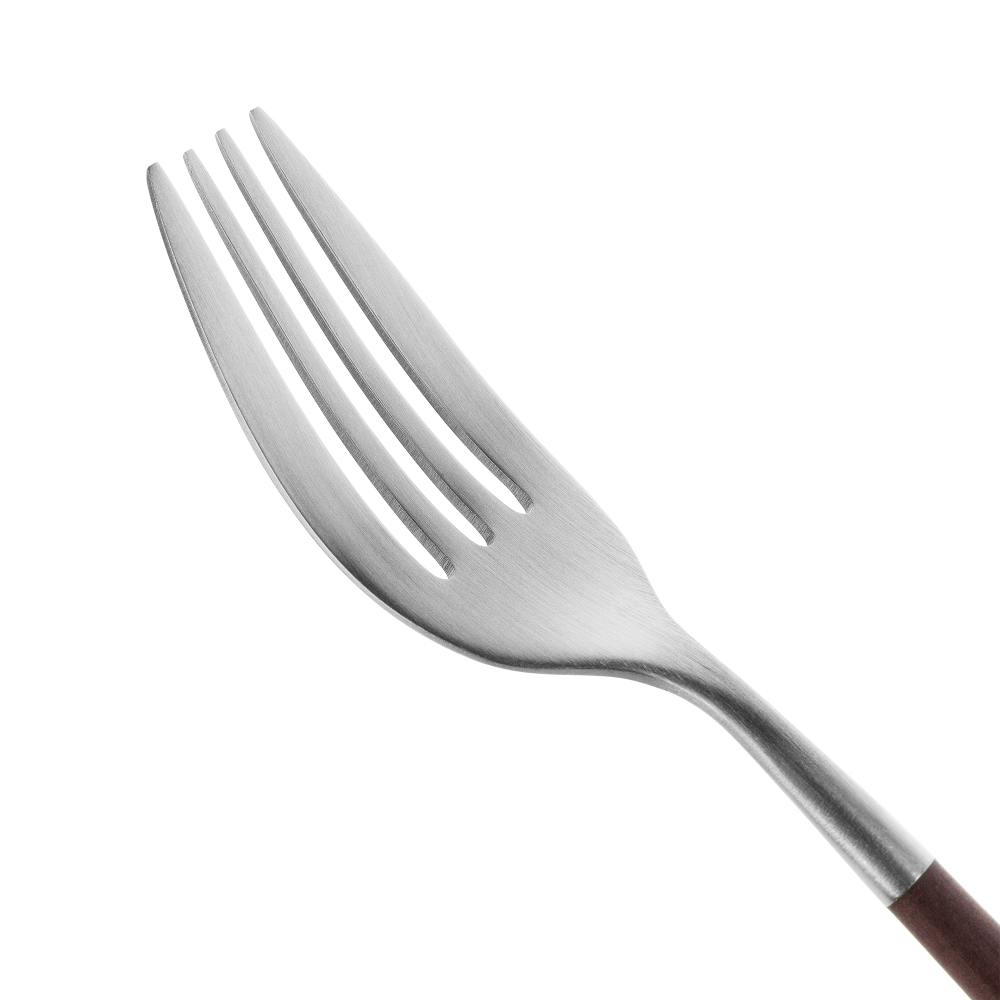 Набор столовых приборов на 6 персон 24 предмета Cutipol Mio matte brown в подарочной упаковке