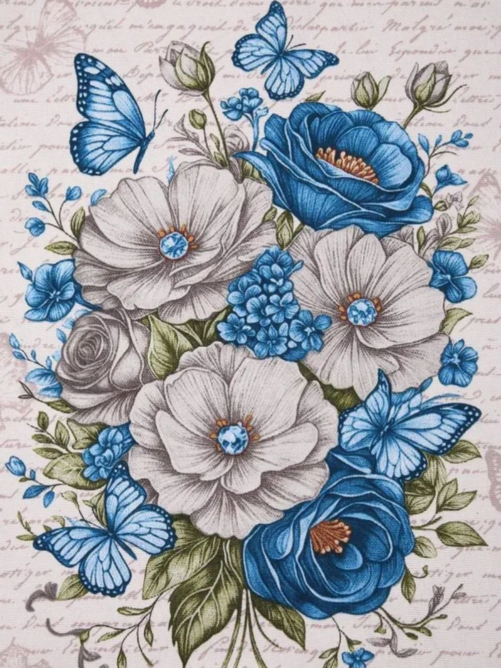 Набор кухонных полотенец, 3 шт , 45х60 см , рогожка