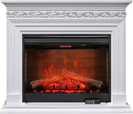 Каминокомплект Valletta - Белый с очагом Symphony 30'' DF3020-EU