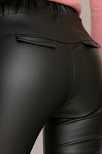 Лосины из матовой экокожи "Нью-Йорк" (блэк) Б4404 LT Collection (Акция)