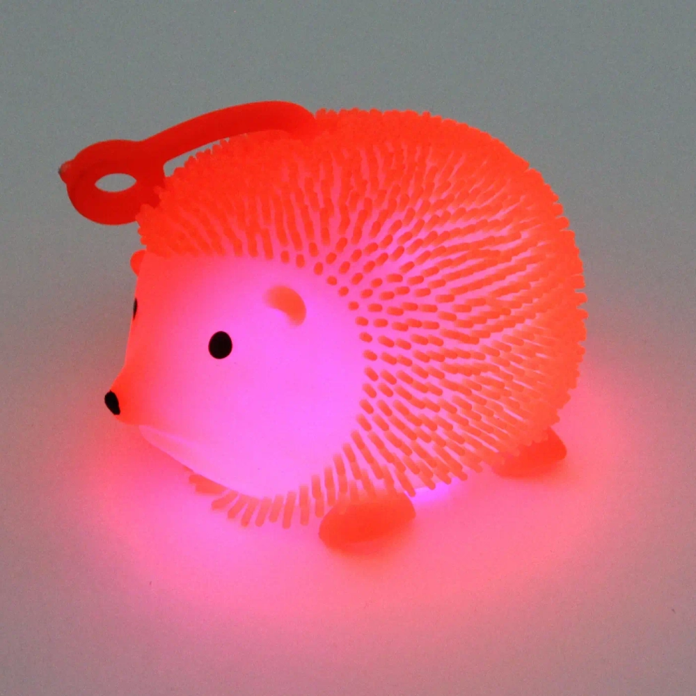 Игрушка «Ёжик», 8,5 см, с подсветкой, микс СТИКЕР НА ВЛОЖЕНИЕ