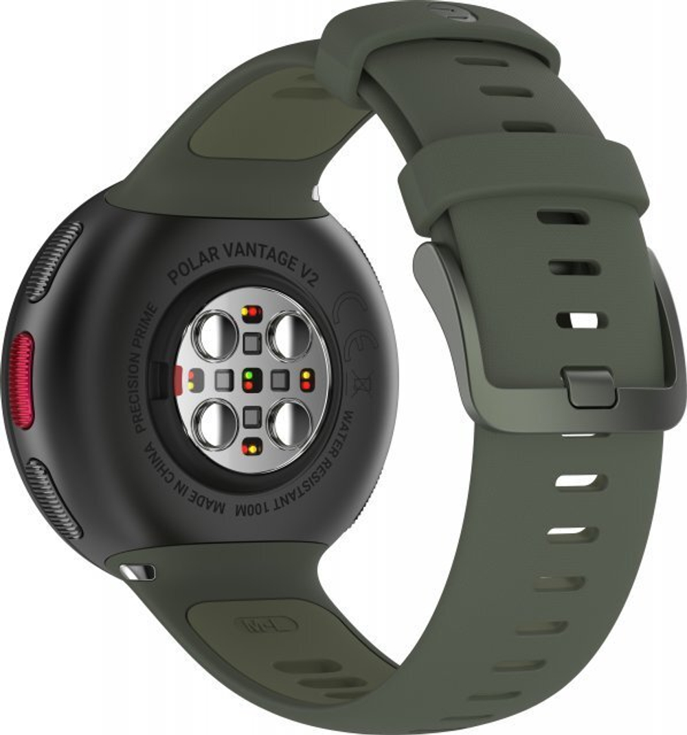 Часы Polar Vantage V2 с датчиком H10 зеленые