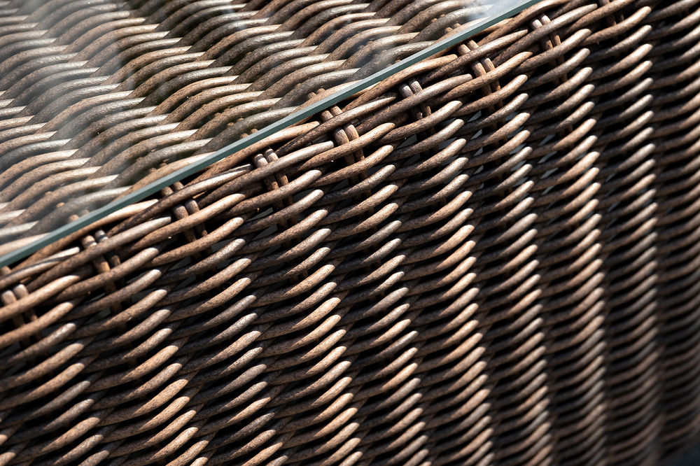 "Капучино Сингл" лаунж-зона из искусственного ротанга, цвет коричневый